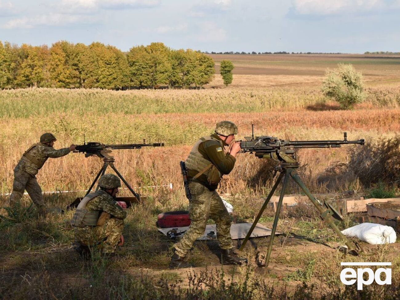 Українські військовослужбовці відкривали по російських окупантах вогонь у відповідь