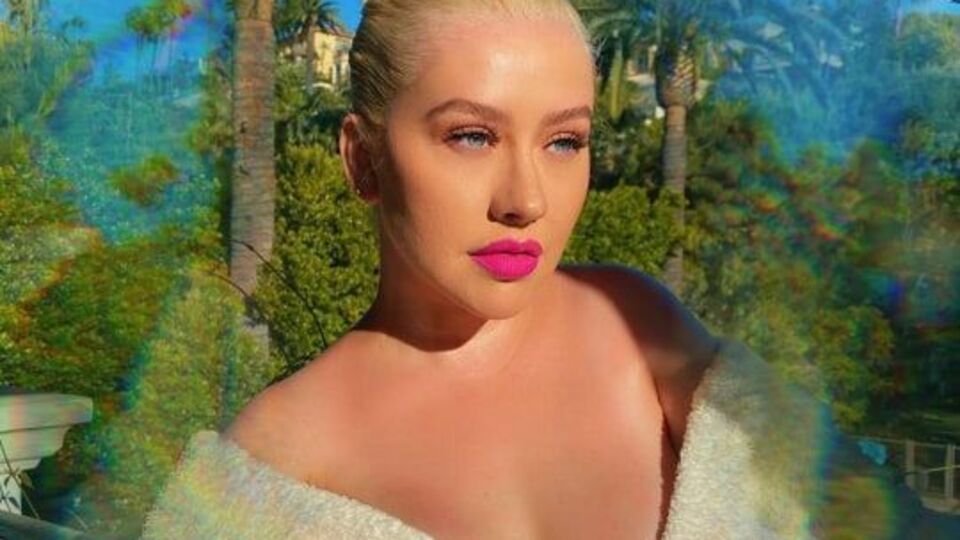 Агилера проявила гражданскую позицию, сфотографировавшись обнаженной на фоне флага ЛГБТ