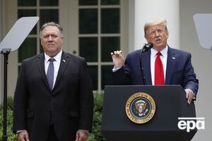 Болтон не знає, чи виконав Помпео (ліворуч) доручення Трампа