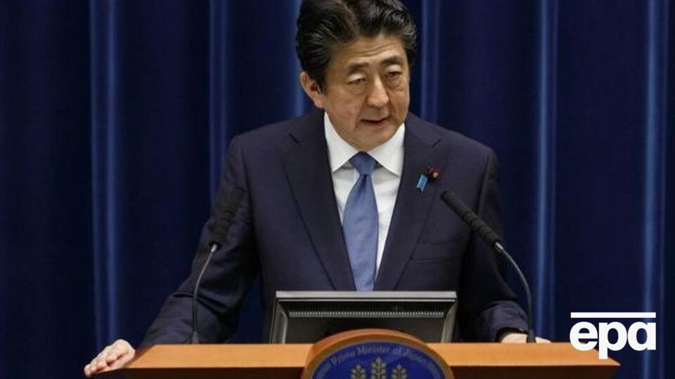 Окрім Абе (на фото), на парад до Москви запросили президентів Франції, Чехії, Сербії, Болгарії та кількох пострадянських країн