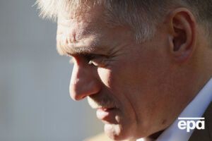 Пєсков (на фото) прокоментував інтерв'ю Болтона