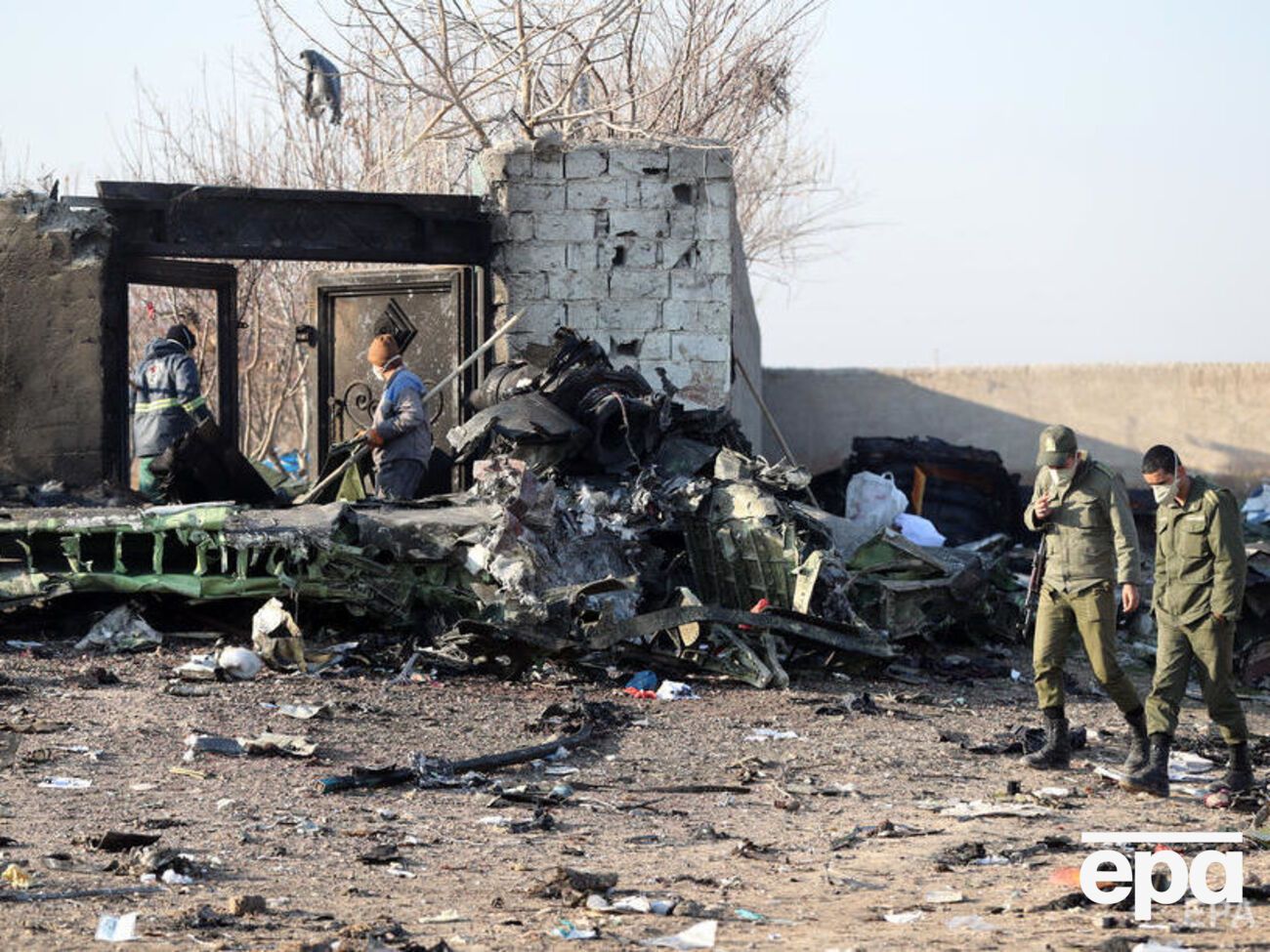 Украинский самолет сбили в январе вблизи Тегерана, погибло&nbsp;167 человек