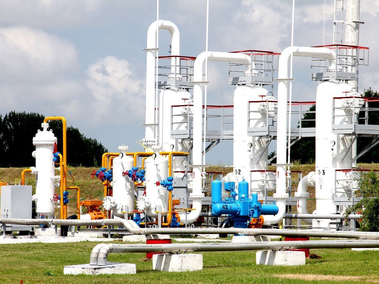 Загальний обсяг українських підземних газових сховищ &ndash; приблизно 31 млрд м&sup3;
