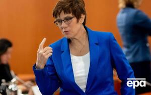 Крамп-Карренбавер: Німеччина підтримує ініціативу України щодо інтенсифікації мінського переговорного процесу