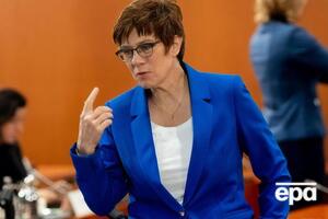 Крамп-Карренбавер: Німеччина підтримує ініціативу України щодо інтенсифікації мінського переговорного процесу