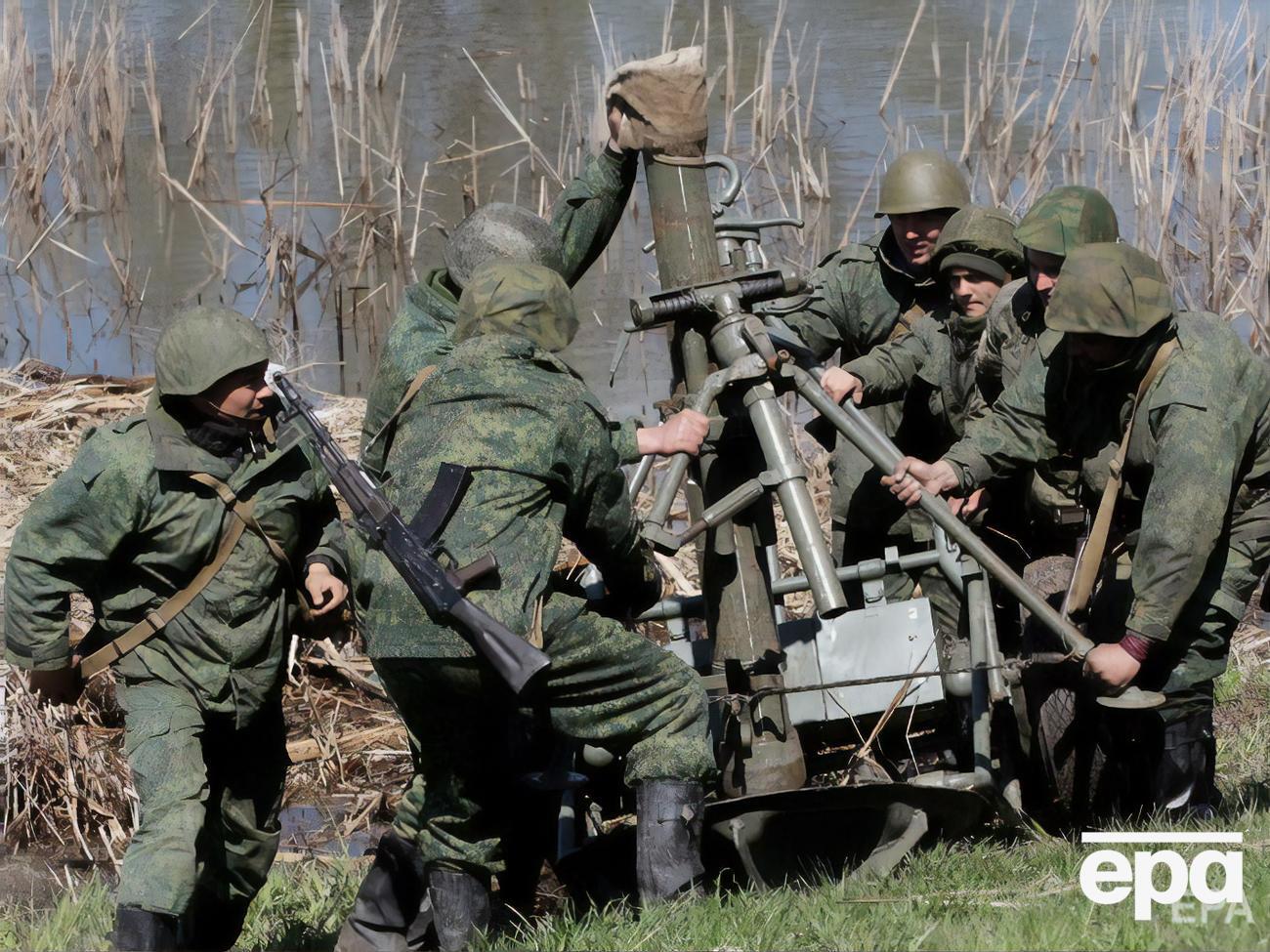 Из жилых массивов боевики стреляли из артиллерии калибра 82 и 152 мм