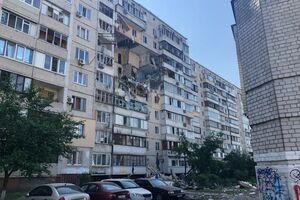 Зруйновано міжповерхові перекриття четвертого, п'ятого, шостого та сьомого поверхів