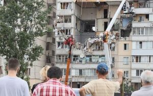 Взрыв произошел сегодня утром
