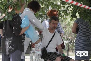О 10.00 в Дарницькому районі на вулиці Соломії Крушельницької, 1/5 в дев'ятиповерховому житловому будинку стався вибух