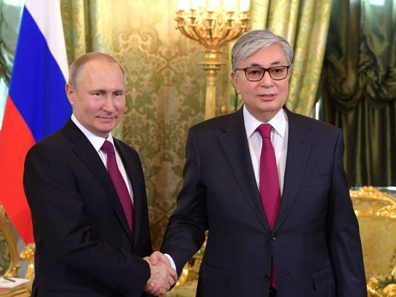 Токаєв прийняв запрошення Путіна взяти участь у параді Перемоги