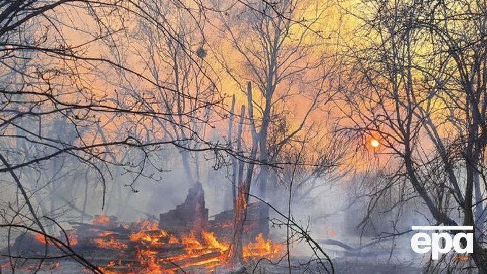 Пожежа в зоні відчуження спалахнула 21 червня