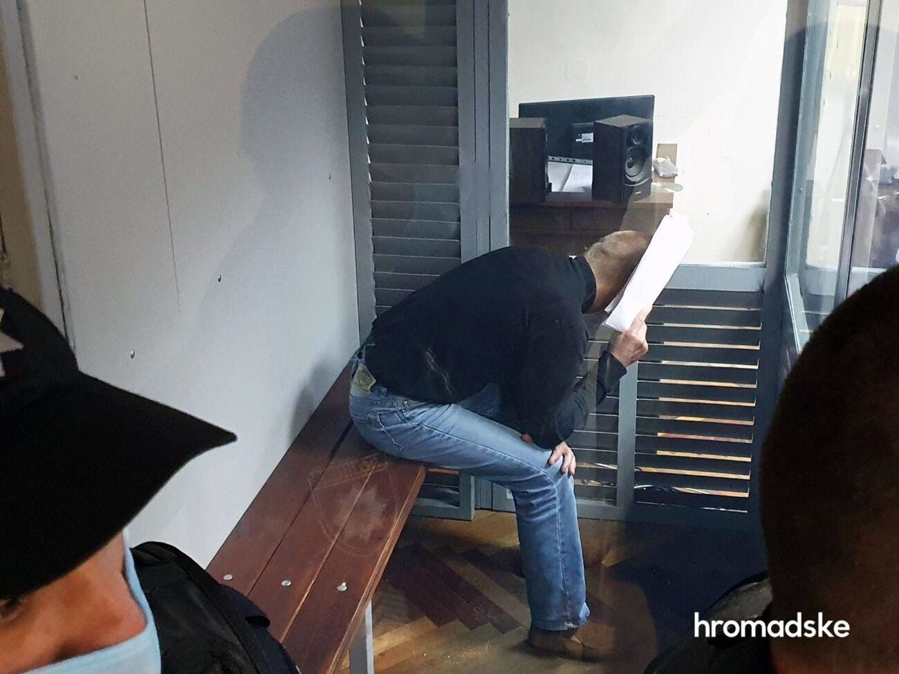 Підозрюваний у злочині Микола Кузів під час обрання запобіжного заходу 26 травня