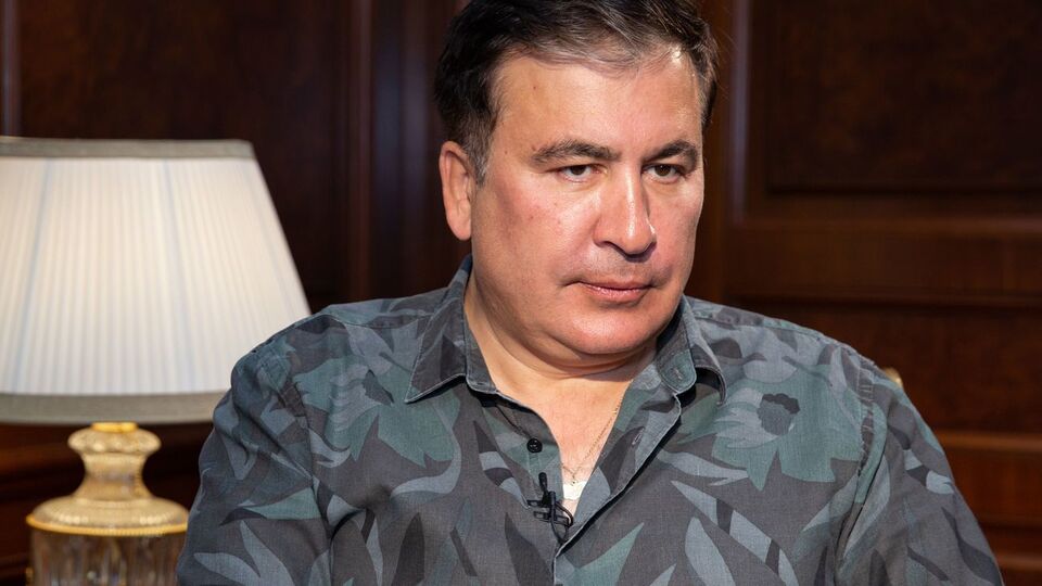 Саакашвили (на фото) рассказал о встрече с Путиным в Беларуси в 2006 году