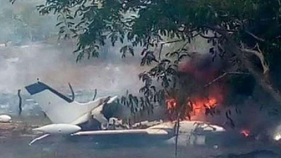 Самолет разбился по пути в соседний штат