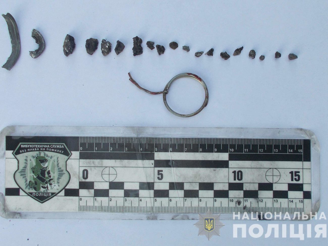 На месте происшествия полиция собрала вещдоки