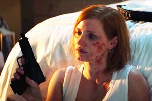 Честейн виконала роль співробітниці надсекретної організації