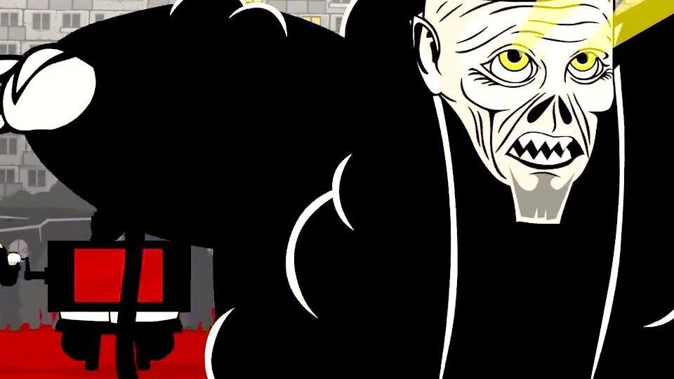 У кліпі ДДТ показано тоталітарне суспільство