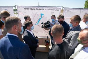 26 июня Зеленский прибыл с рабочим визитом в Херсонскую область