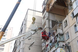 Квартири на чотирьох поверхах зруйновано вибухом