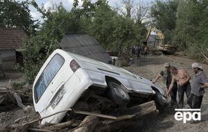 В западных областях Украины до сих пор ликвидируют последствия сильных осадков
