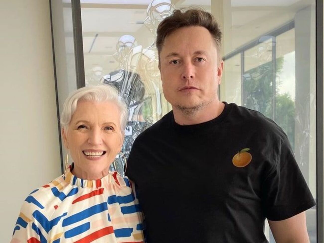 Мей Маск: Ти завжди усміхався