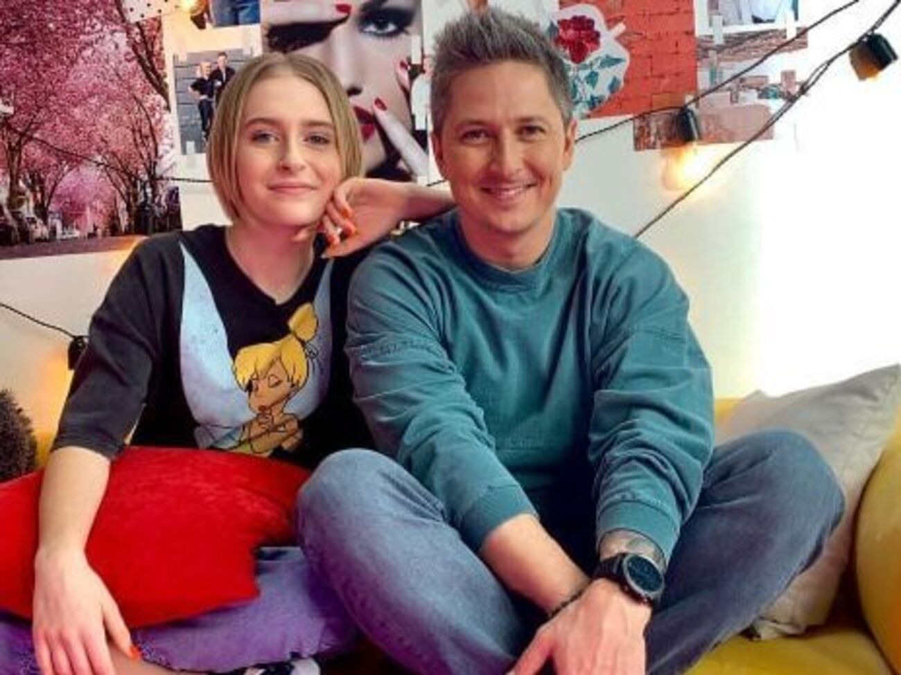 Дочери 38-летнего Педана исполнилось 15 лет