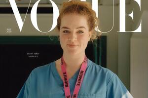 Обкладинку липневого номера британського Vogue прикрасила акушерка Рейчел Міллер