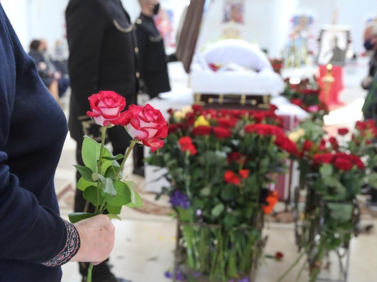 У Києві відбулася церемонія прощання з композитором Скориком. Фоторепортаж