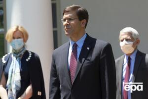 Еспер відхрестився від ініціативи Трампа