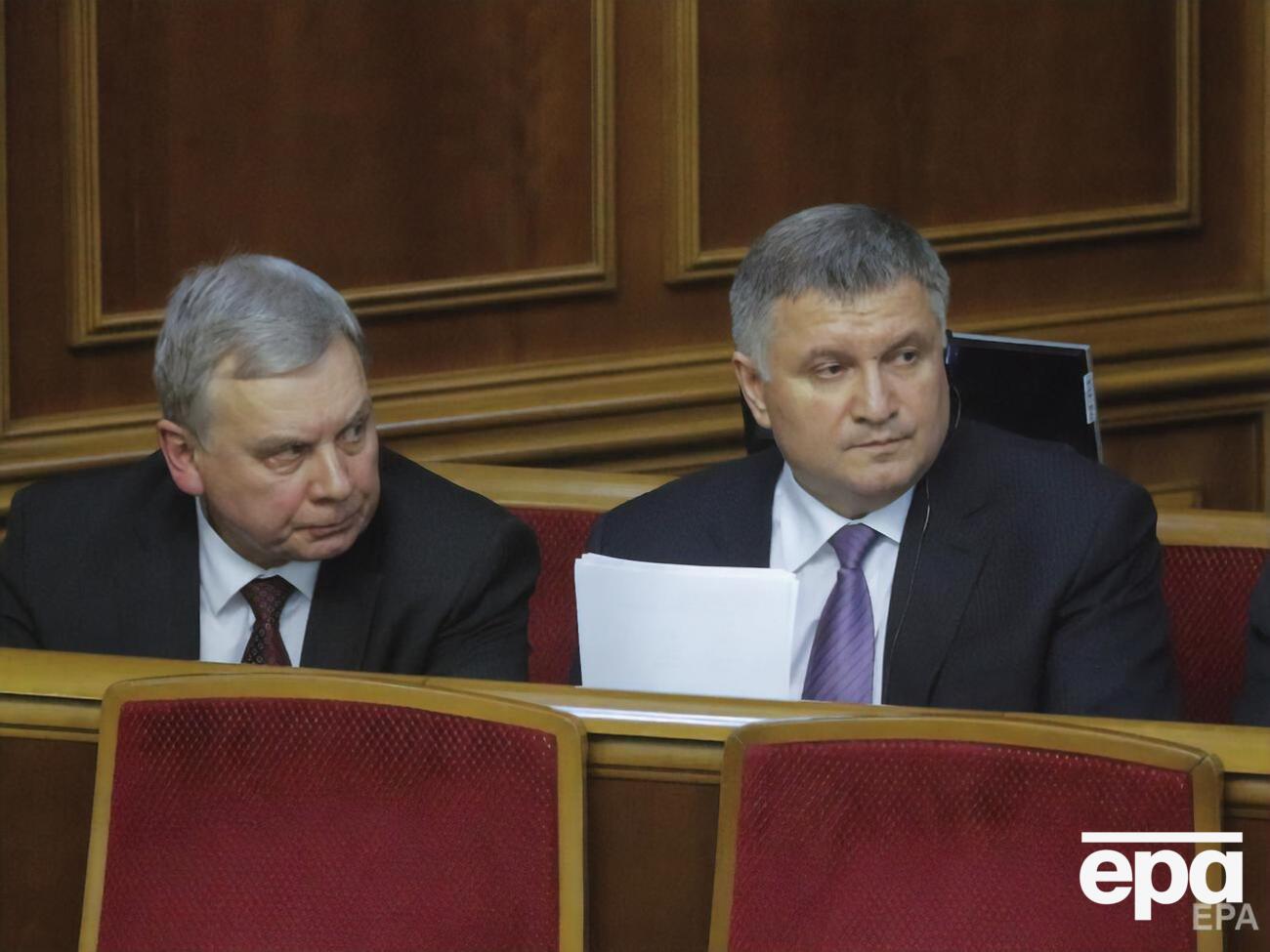 Аваков (праворуч) заявив, що на злочин у Кагарлику поліція "відреагувала миттєво"