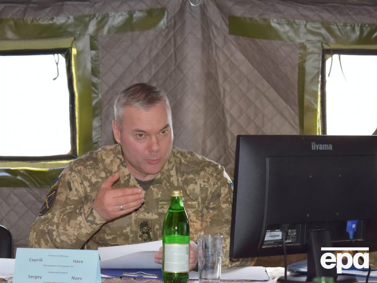 Наєв повідомив, що мета навчань &ndash; підготовка військових до відбиття масштабного вторгнення у країну