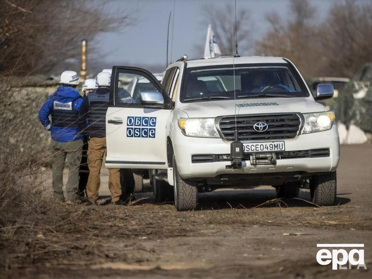 Наблюдатели ОБСЕ обнаружили грузовики с помощью беспилотников
