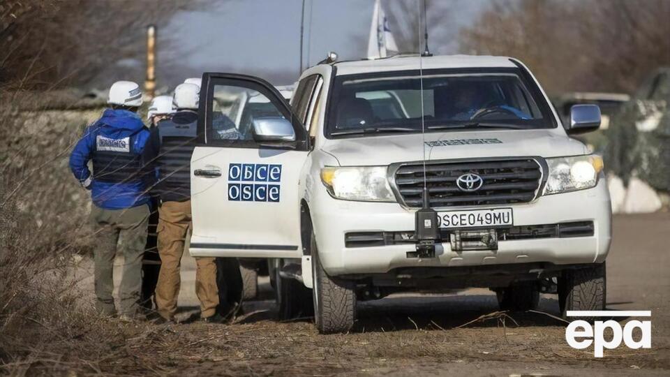 Спостерігачі ОБСЄ виявили вантажівки за допомогою безпілотників