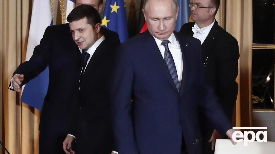 Єдина зустріч Зеленського з Путіним відбулася у грудні 2019 року в Парижі