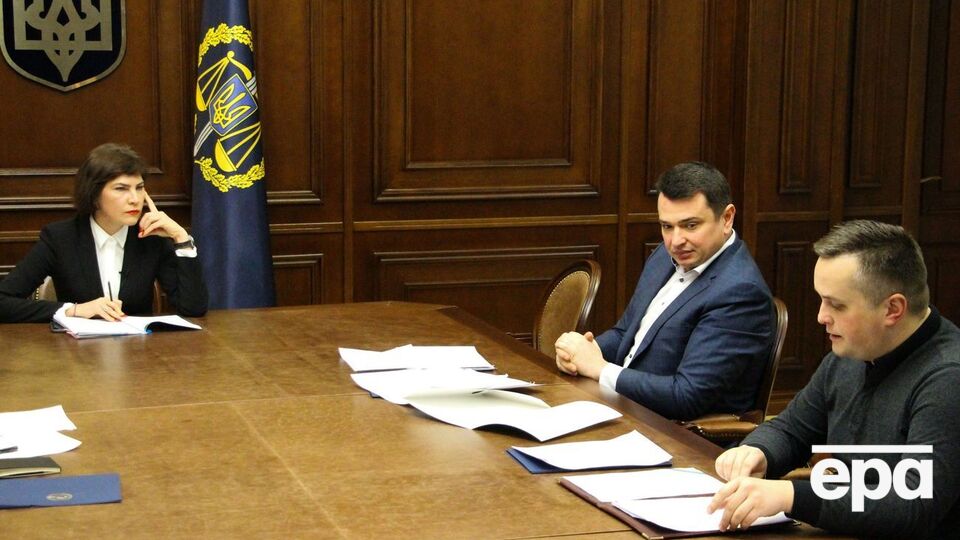 Венедіктова критикує роботу Холодницького (крайній праворуч)