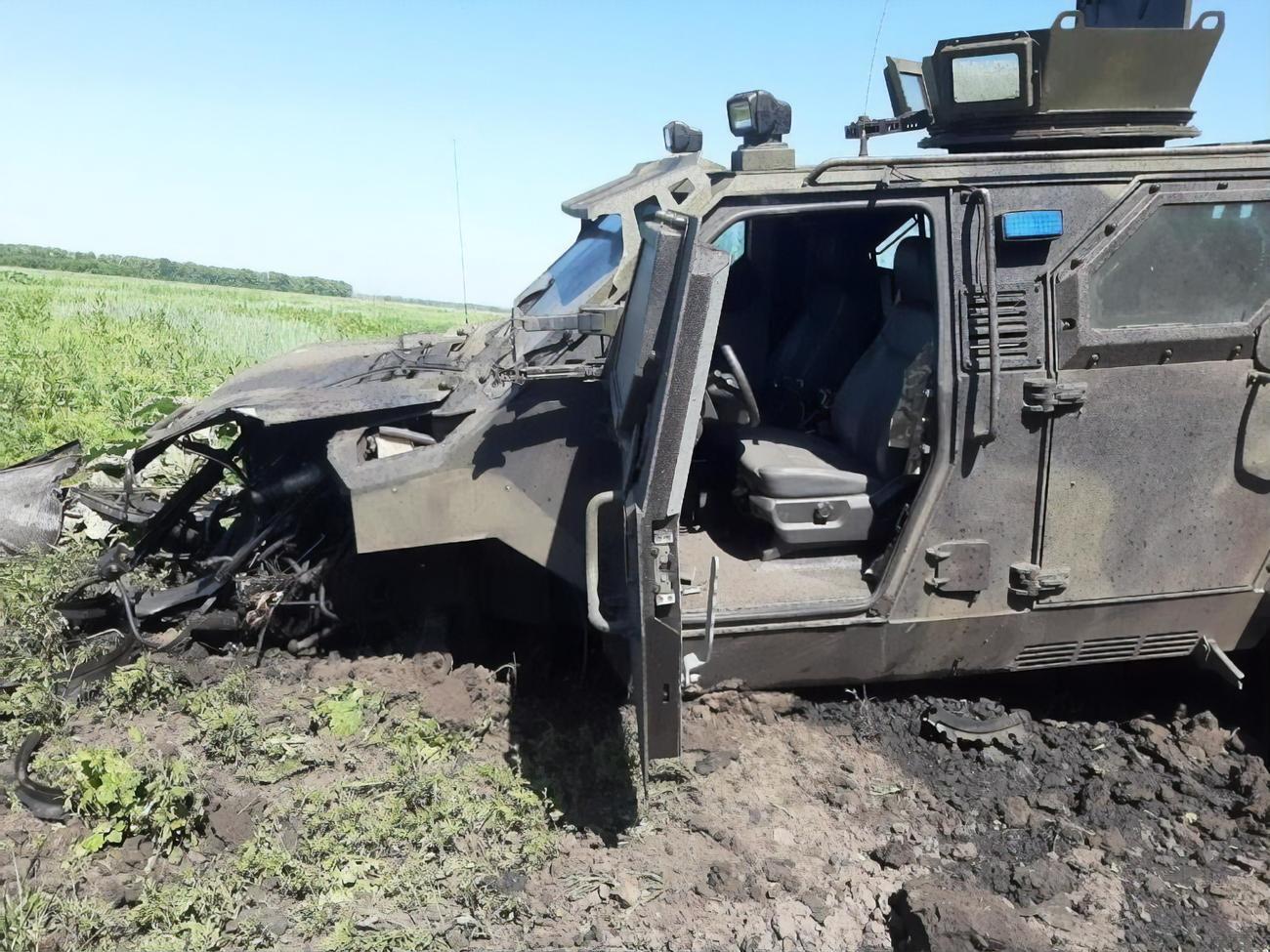 В Авдіївці підірвався автомобіль Національної гвардії