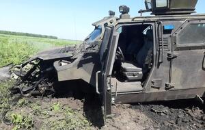 В Авдіївці підірвався автомобіль Національної гвардії