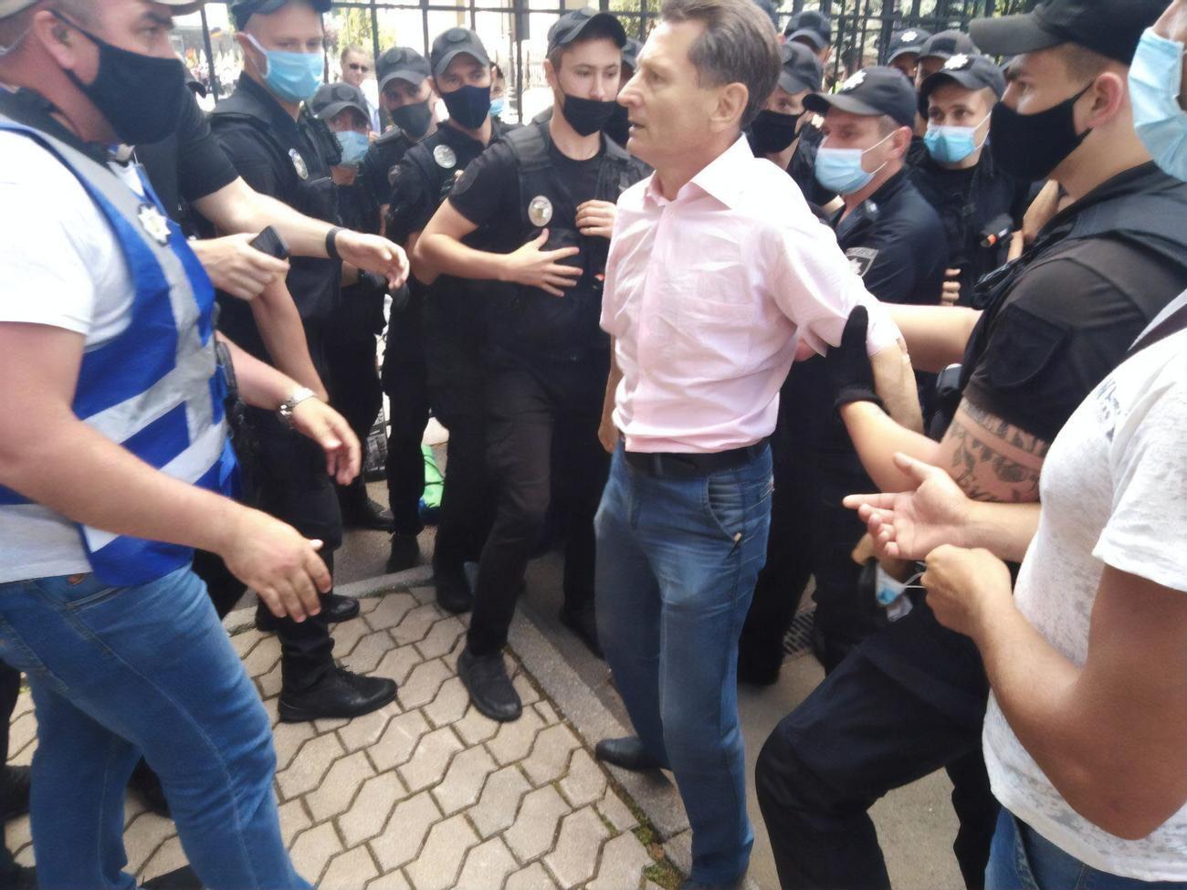 Волинець бере участь у протестах шахтарів