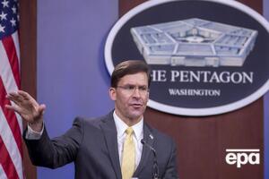 Еспер запевнив, що американські військові здатні відбити будь-які загрози