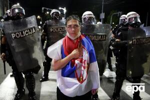 Массовые протесты в Белграде продолжались три дня