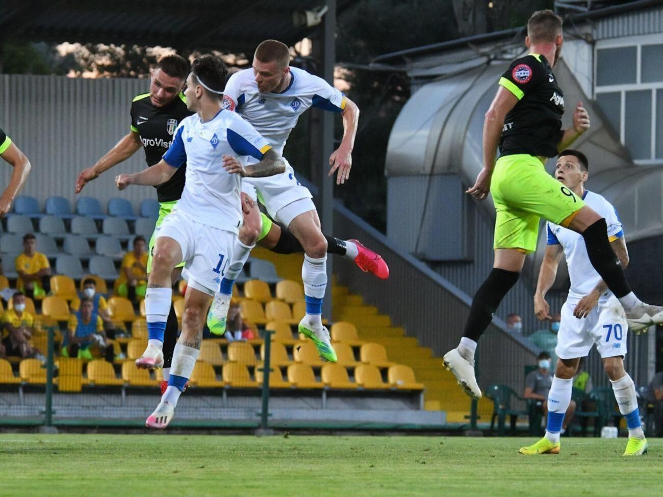 Гра відбувалася на стадіоні в Олександрії