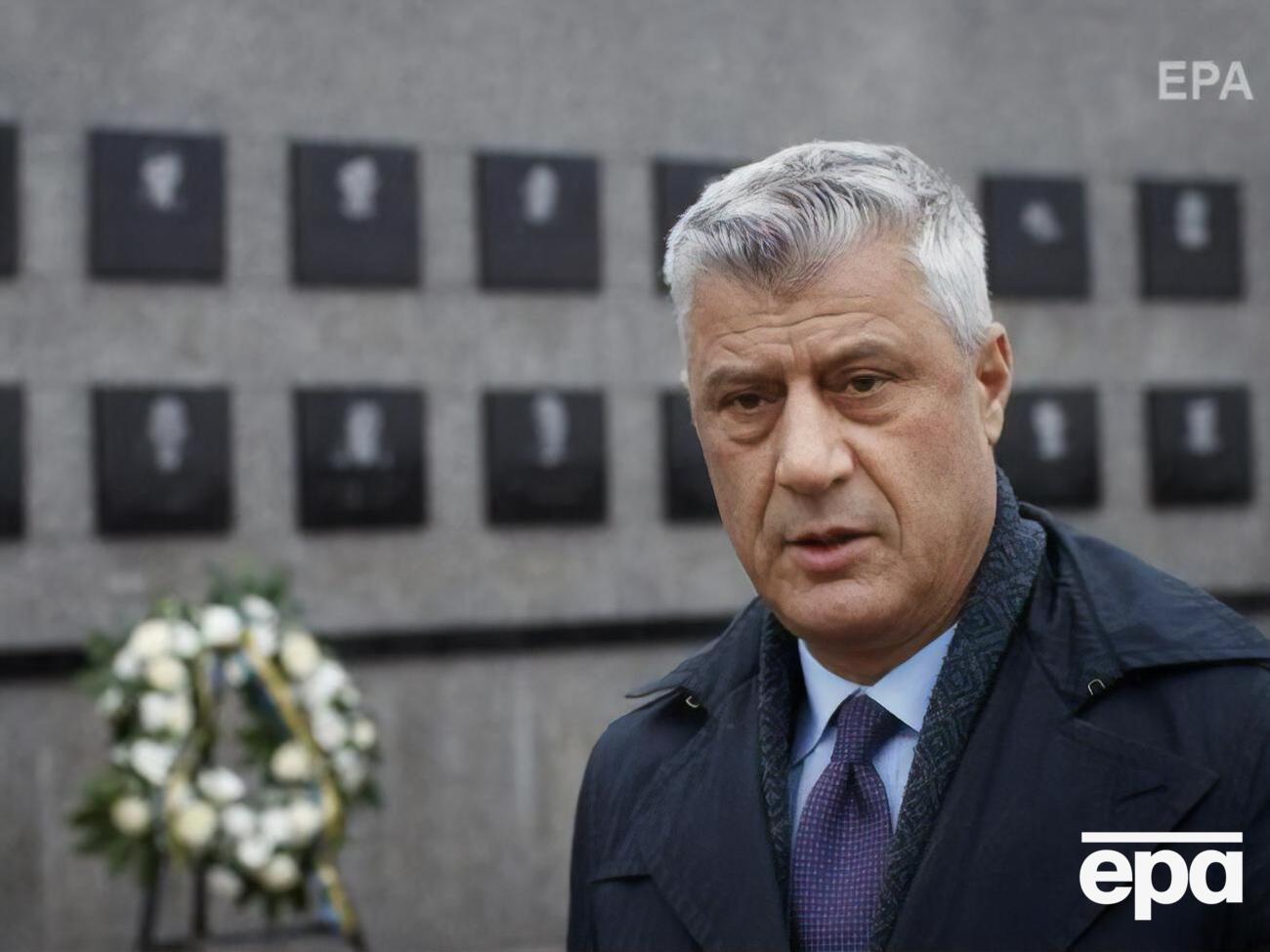 Тачи отрицает причастность к военным преступлениям