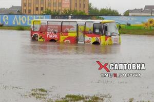 Дождь в Харькове продолжался 12 часов