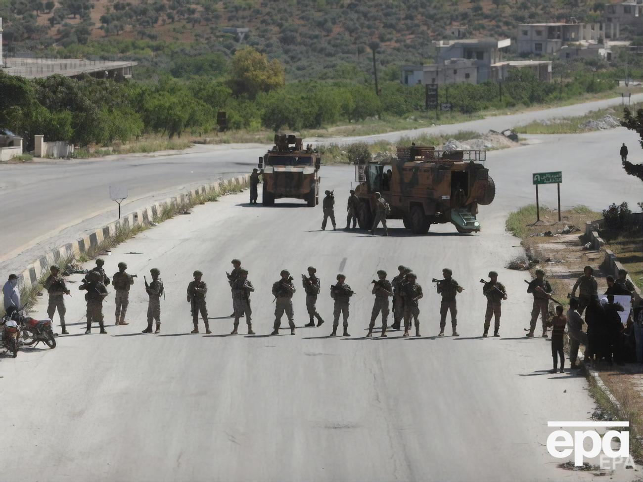 Российско-турецкий патруль подорвался на фугасе в Идлибе