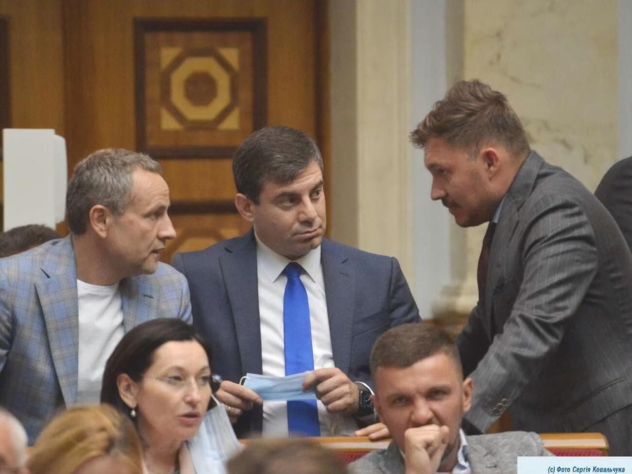 Лубінець (у центрі) попросив передати законопроєкт на повторне перше читання