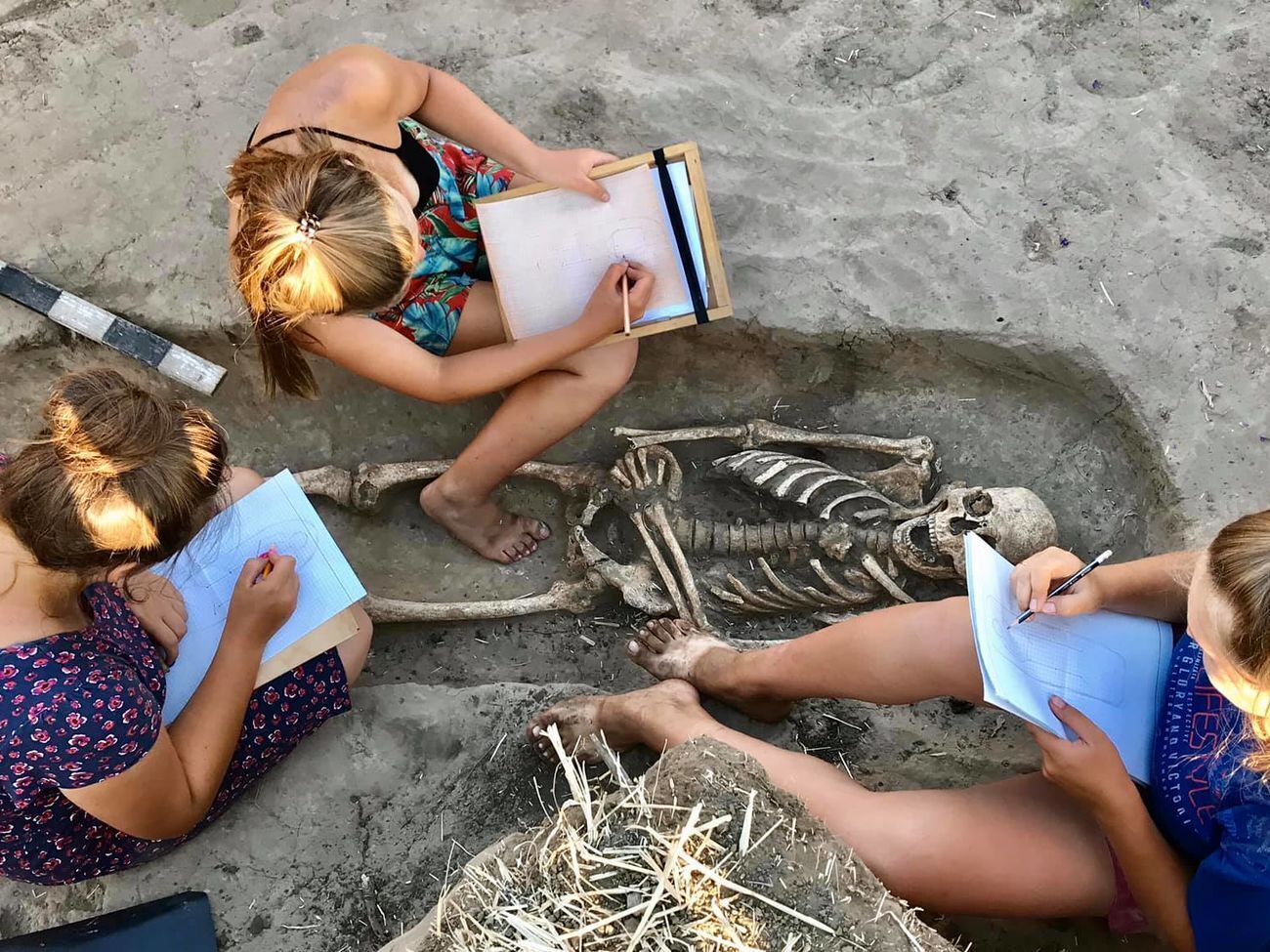 Археологи во время исследования нашли ногайское захоронение