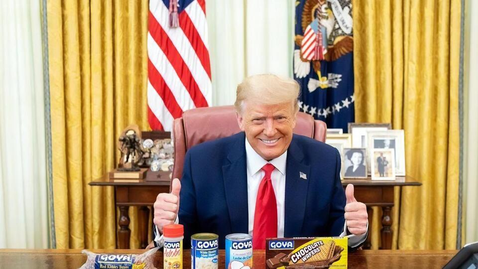 Фото Трампа было опубликовано в его Instagram 15 июля