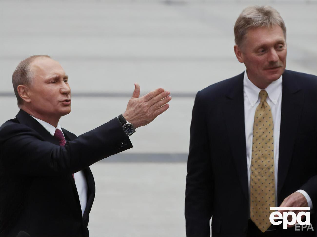 Пєсков розповів, що завадило Путіну