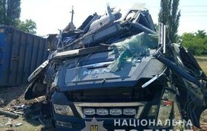 MAN получил значительные повреждения