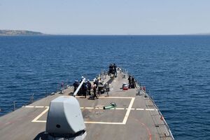 Это уже пятый американский корабль, который посетил Черное море с начала 2020 года